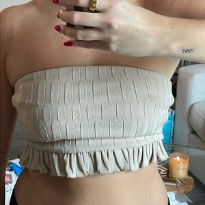 Zara strapless top